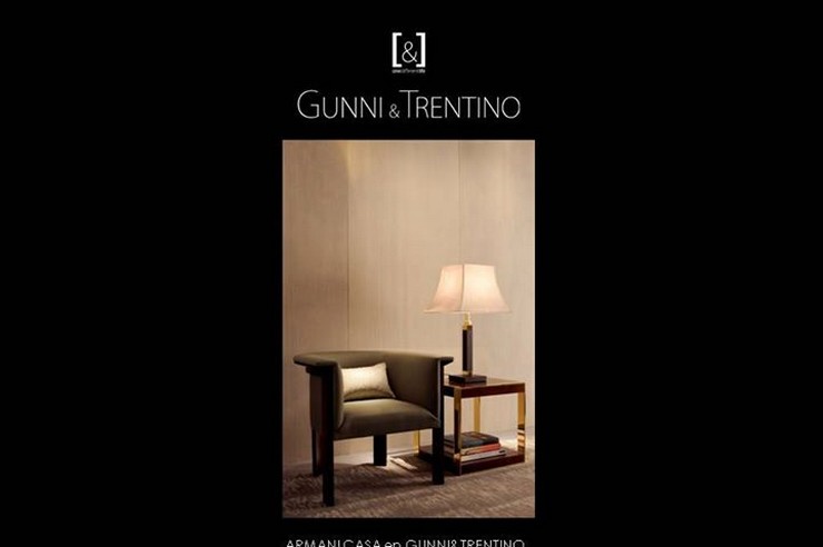 "Armani Casa se suma a las más de 500 marcas selectas que ya distribuye la casa española de muebles de diseño Gunni&Trentino"