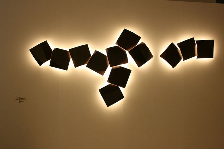 "Ideas para exteriores: el aplique Origami diseñado por Ramon Esteve para Vibia"